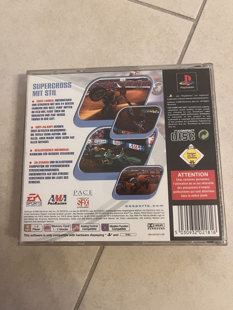 Giochi: Supercross 2000 für PS1 – Usato da Suhr venduto da SchnapperCH 1