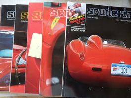 Ferrari - 5 Scuderia Magazine !!!! KULT    %% Ausverkauf %%