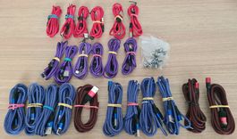 23x magnetische Ladekabel/Datenübertragung USB-C & iPhone