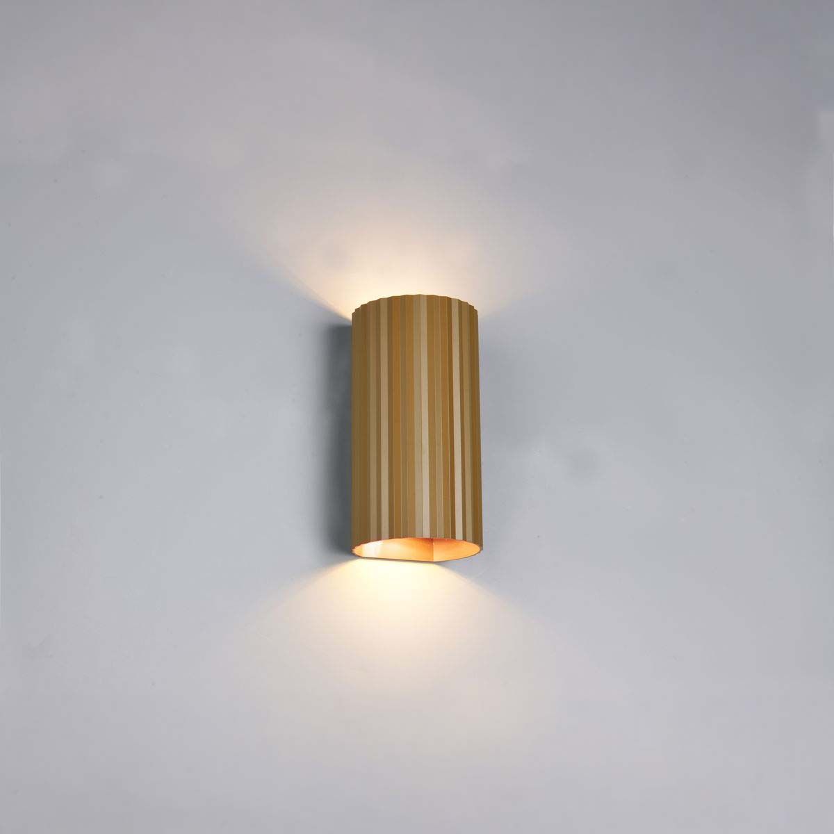 Lampade: Wandleuchte, Metall, Coffee, 18 cm Höhe – Nuovo (secondo la descrizione) da Kreuzlingen venduto da Smart-Light