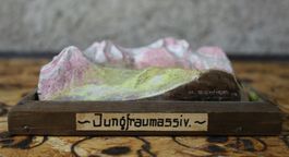 Gipsmodell, Modell "Jungfraumassiv"
