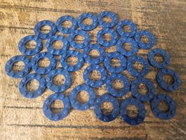 lego 11833 lot de 28 pièces Dark Blue Plate, Round 4 x 4