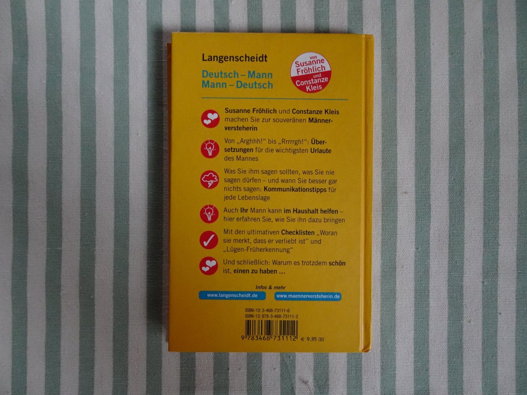 Libri: Langenscheidt - Deutsch Mann - Mann Deutsch - B792 – Usato da Küssnacht am Rigi venduto da Bookslove-Divers 1