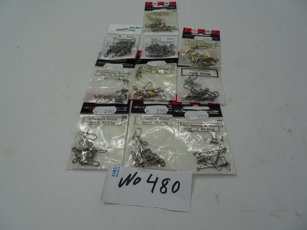 Angelwirbel Set 30 Stück - 3-Wege Wirbel Aus Edels Produktbild-Vorschau 3