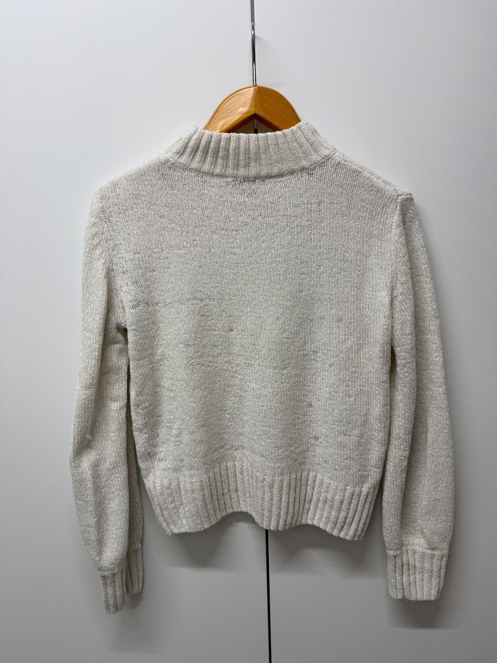 C&A Maglioni & Felpe: Kuscheliger, warmer Pulli, weiss von Clockhouse, Gr. XS – Usato da Zürich venduto da Cleo234 3