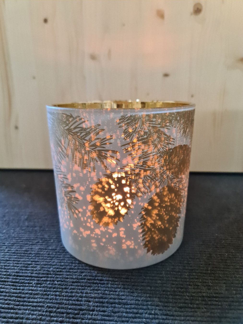 Kerzenständer: Windlicht gold/weiss, NEU – Neu (gemäss Beschreibung) aus Uster von Cruleye 1