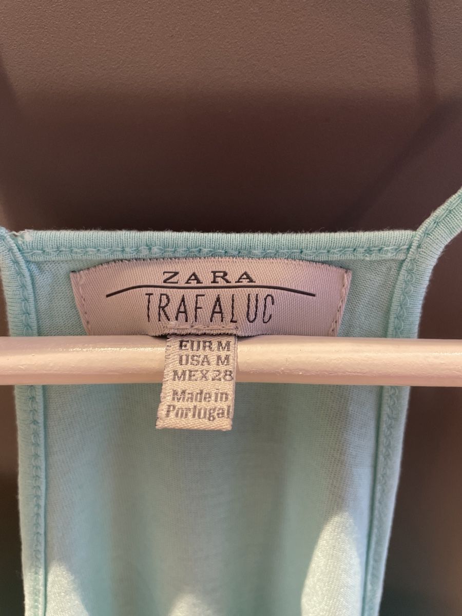 Zara Tops: Top in türkis von Zara, Gr. M – Gebraucht aus Arbon von llaauraa 2