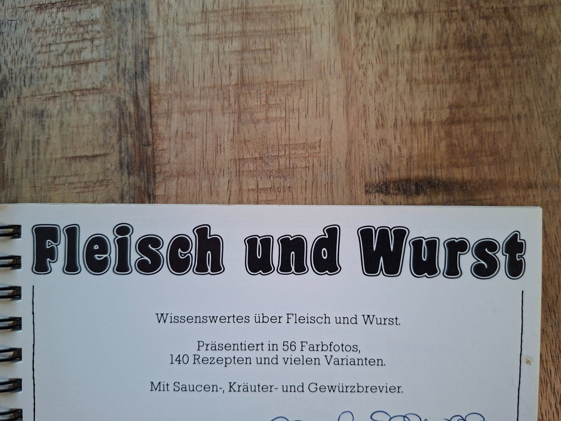 Libri: Rezepte / Kochbuch - Fleisch und Wurst – Usato da Boniswil venduto da Totomat-Lady2 1