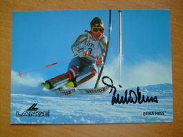 ERIKA HESS (CH) SKISTAR  HANDSIGNIERT AK !