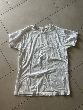 Weisses T-shirt Herren Pull&Bear