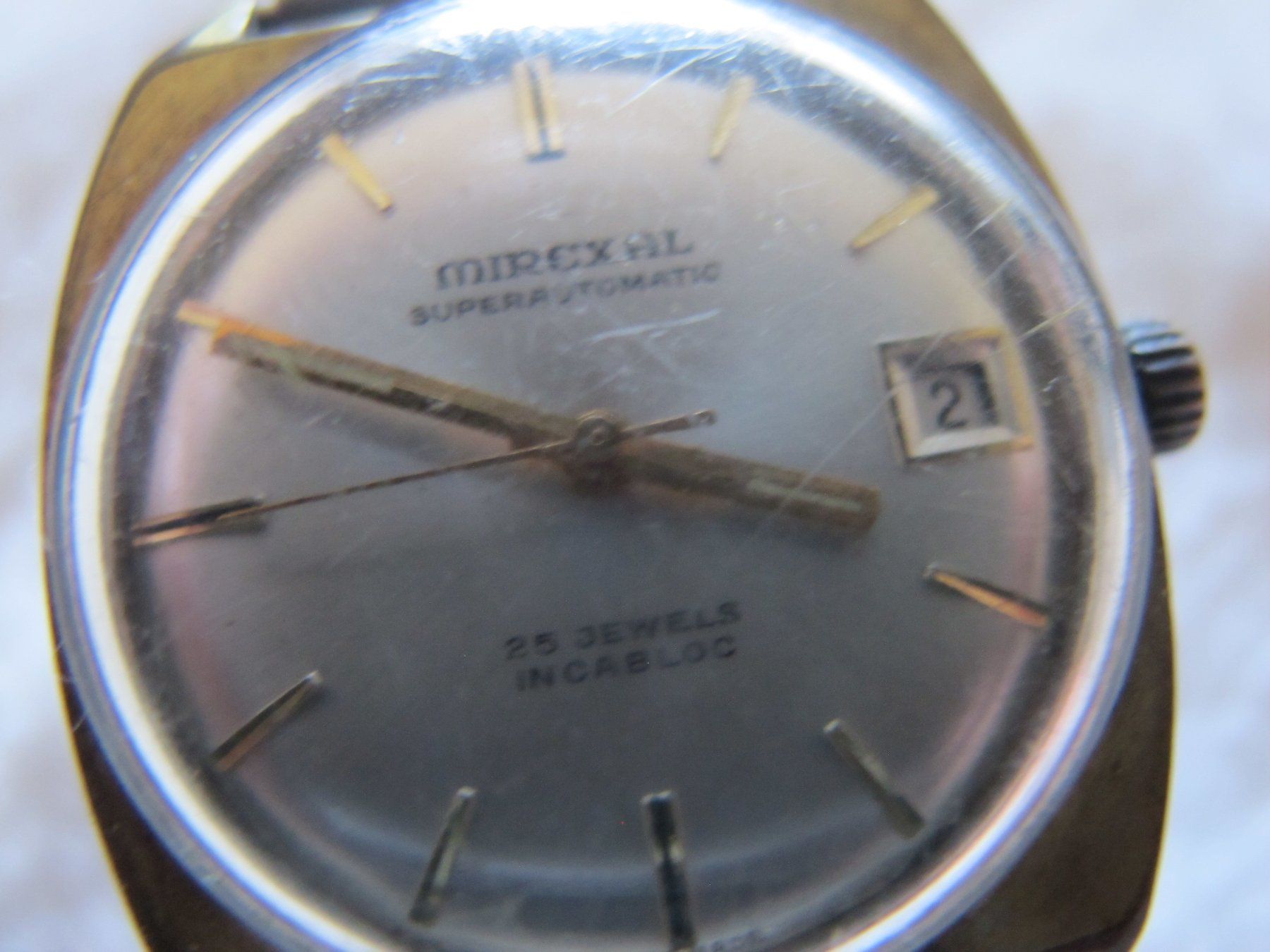 Mirexal Uhren: Mirexal Superautomatic Läuft Schön Herrenuhr Mit Datum – Gebraucht aus Altnau von LinaAuktion 1