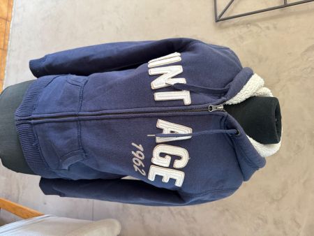 Sweat à capuche Pimkie bleu doublé Taille M Laura
