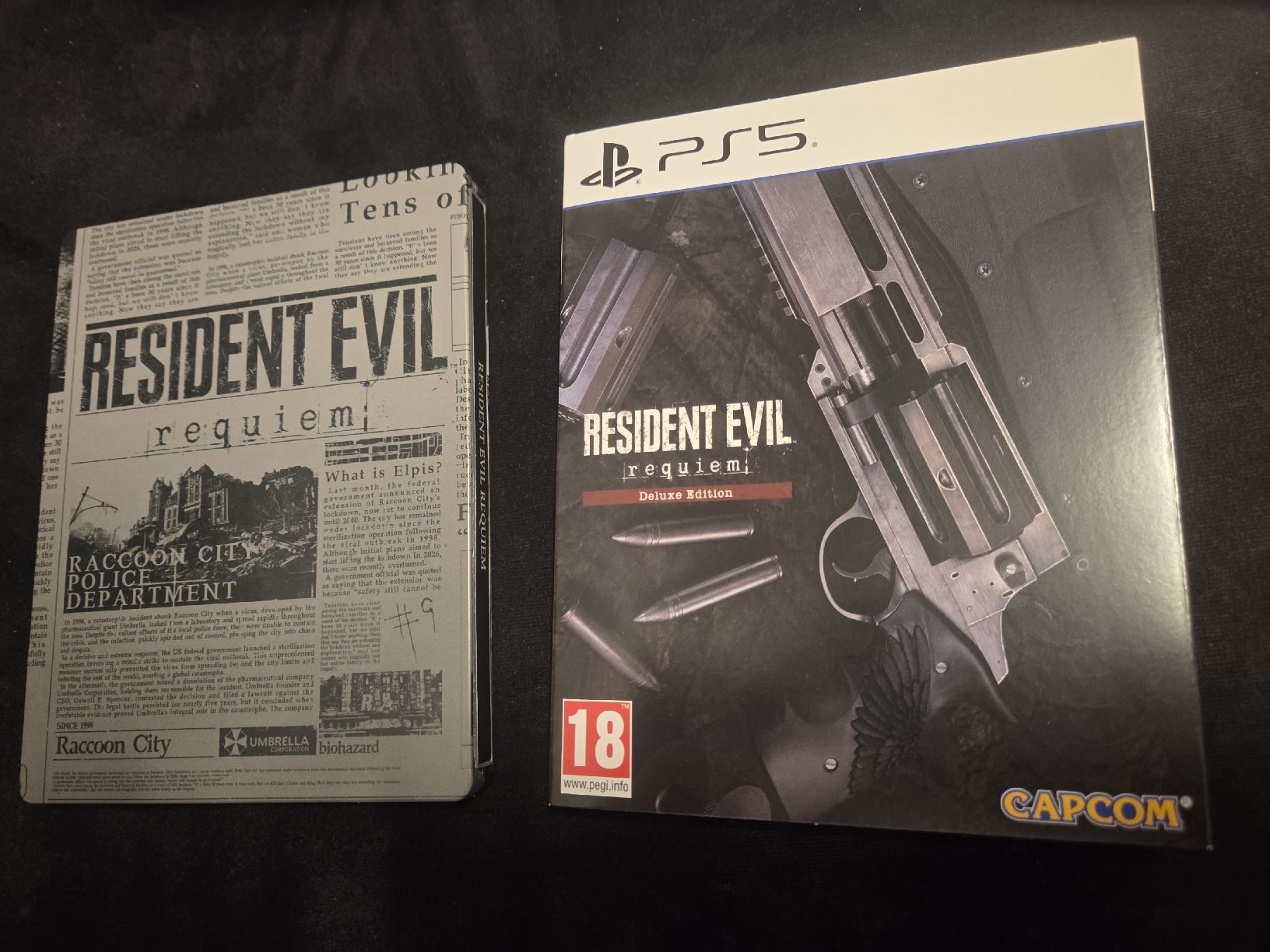 Spiele: Resident Evil requiem - Deluxe Edition - PS5 – Gebraucht aus Bern von beezz