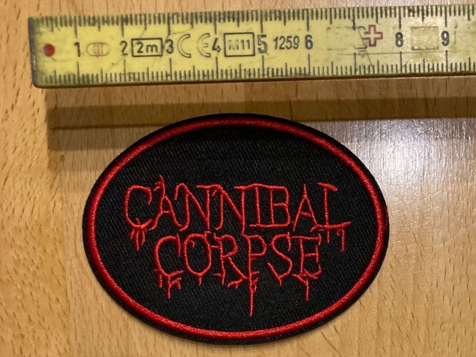 Toppe: Cannibal Corpse Patch Sticker Aufnäher Metal Rock Band – Nuovo (secondo la descrizione) da Horn venduto da abutre72