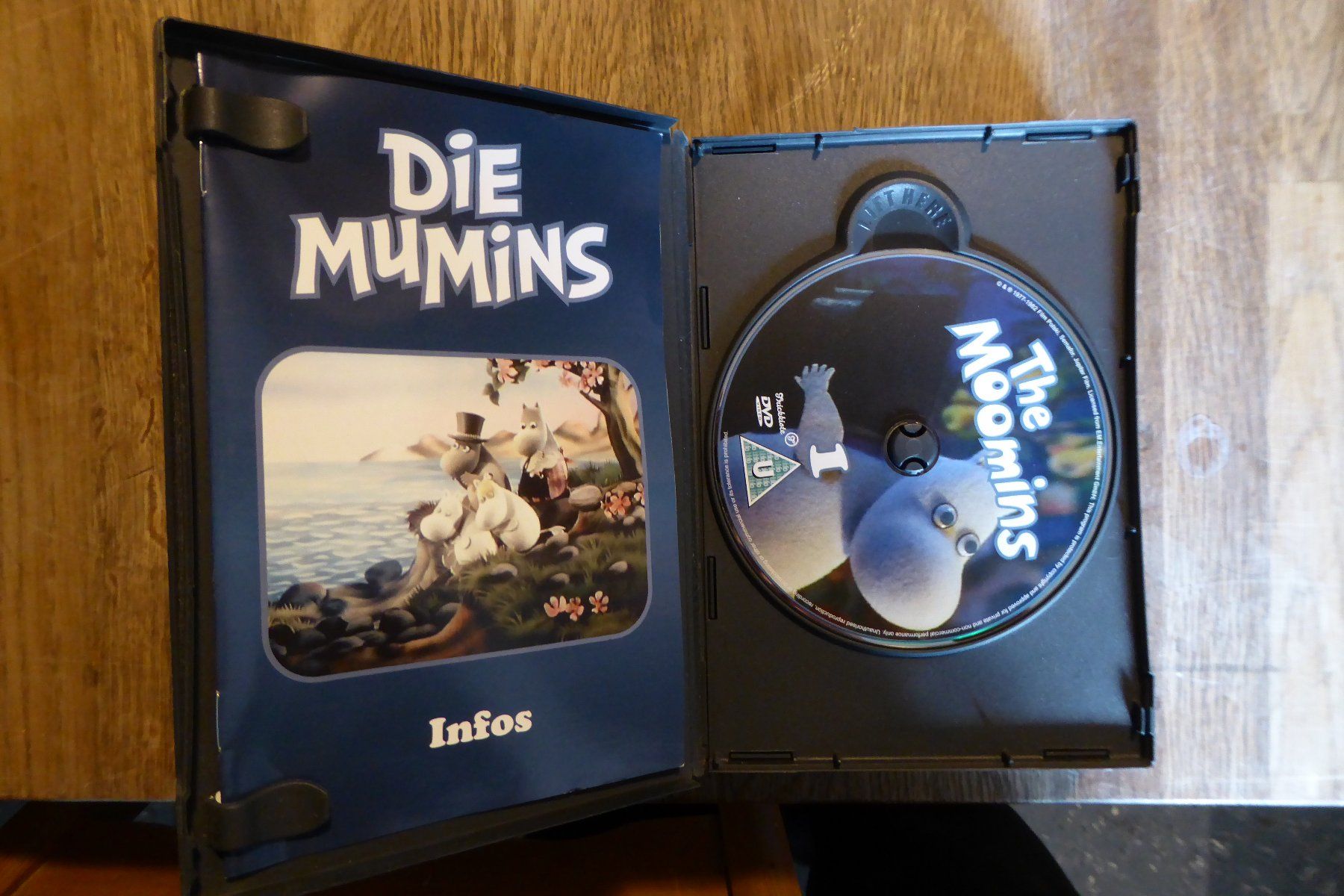 Alle DVDs: DVD Serie Die Mumins Disk 2 fehlt! – Gebraucht aus Allschwil von Summelsarium 1