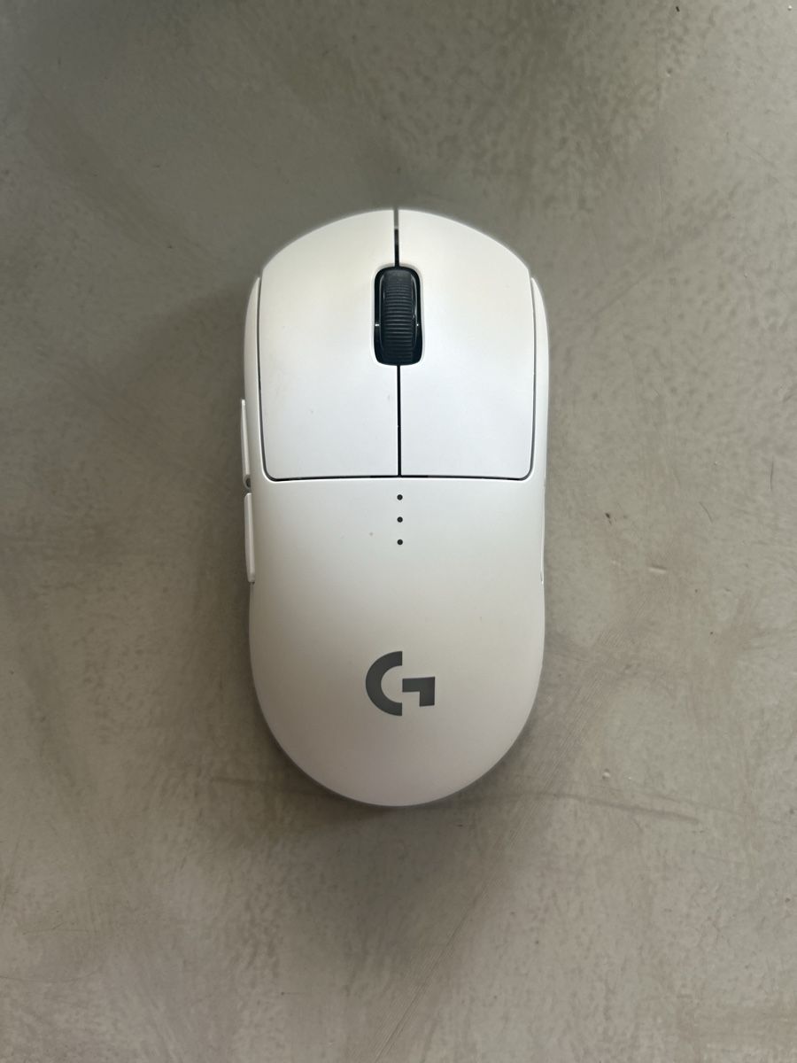 Logitech Mouse: Logitech Gaming Maus Pro 2 Lightspeed weiss – Usato da Ebikon venduto da immo-th 4