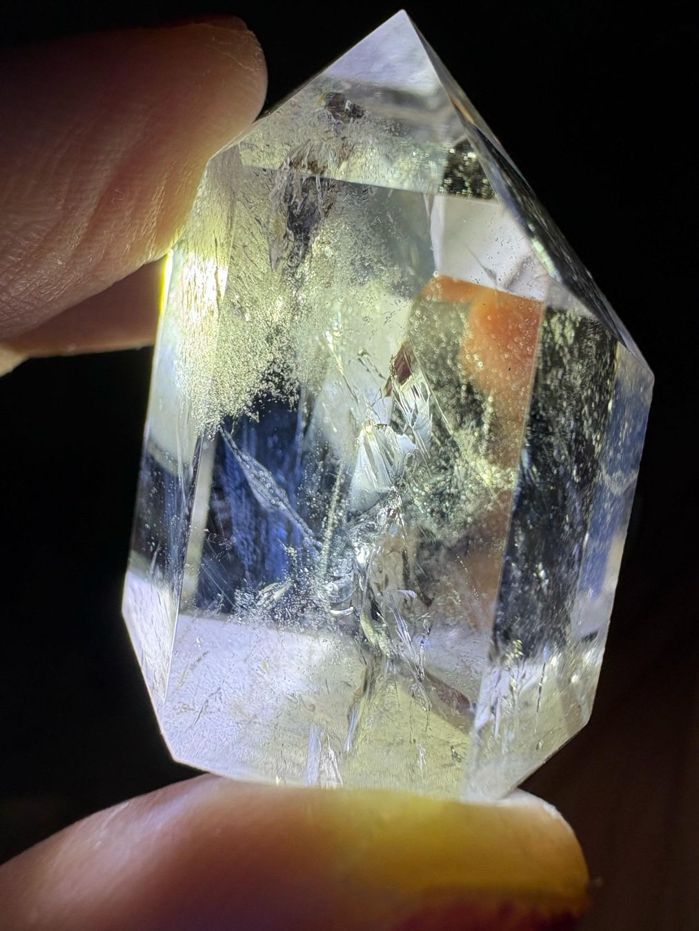 Minerali & Pietre curative: Citrin mit Blue Needle – Nuovo (secondo la descrizione) da Neuheim venduto da m.hald 4