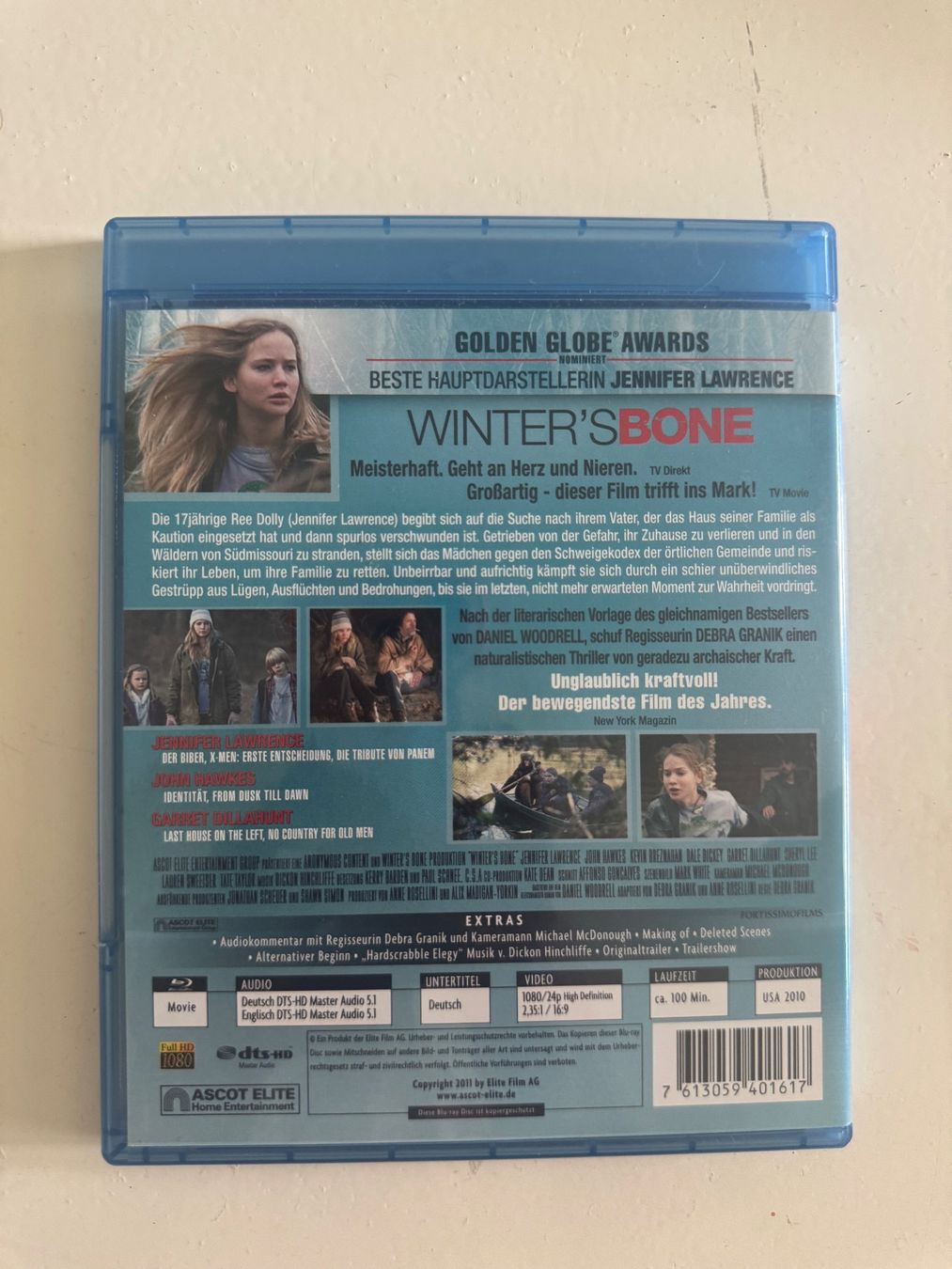 Alle DVDs: WINTER`S BONE. (BLU-RAY) MIT JENNIFER LAWRENCE – Gebraucht aus Basel von san_2qlq 1
