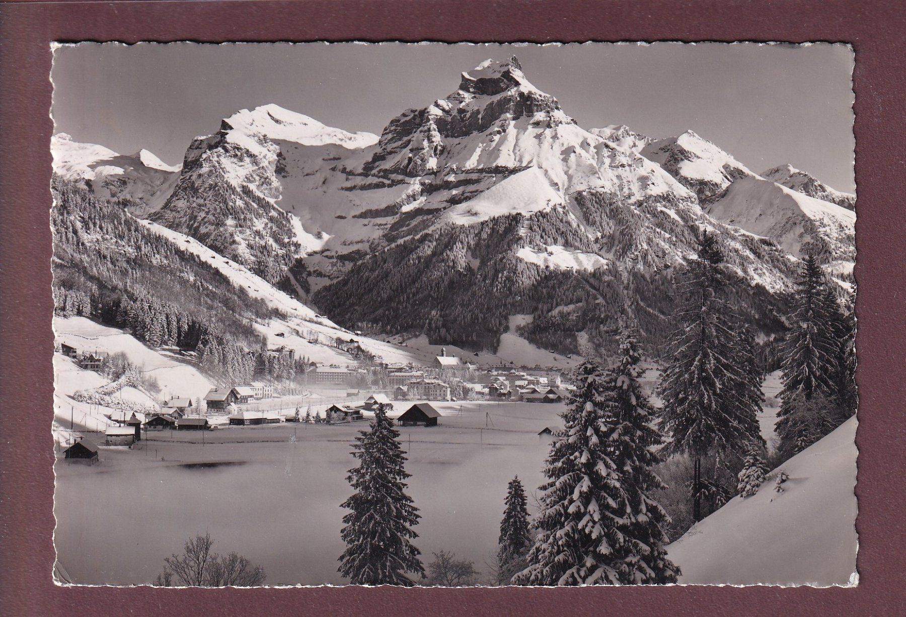 Ansichtskarten: ENGELBERG - Hahnen - 1944 – Gebraucht aus Pully von nicecards