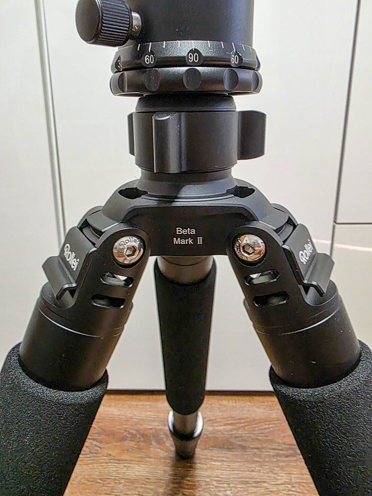 Rollei Stative & Stativköpfe: Rollei Rock Solid Beta Mark II – Neu (gemäss Beschreibung) aus Fanas von Voltrex 4