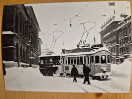 TC - Tramways de la Chaux-de-Fonds - déblaiement de la neige