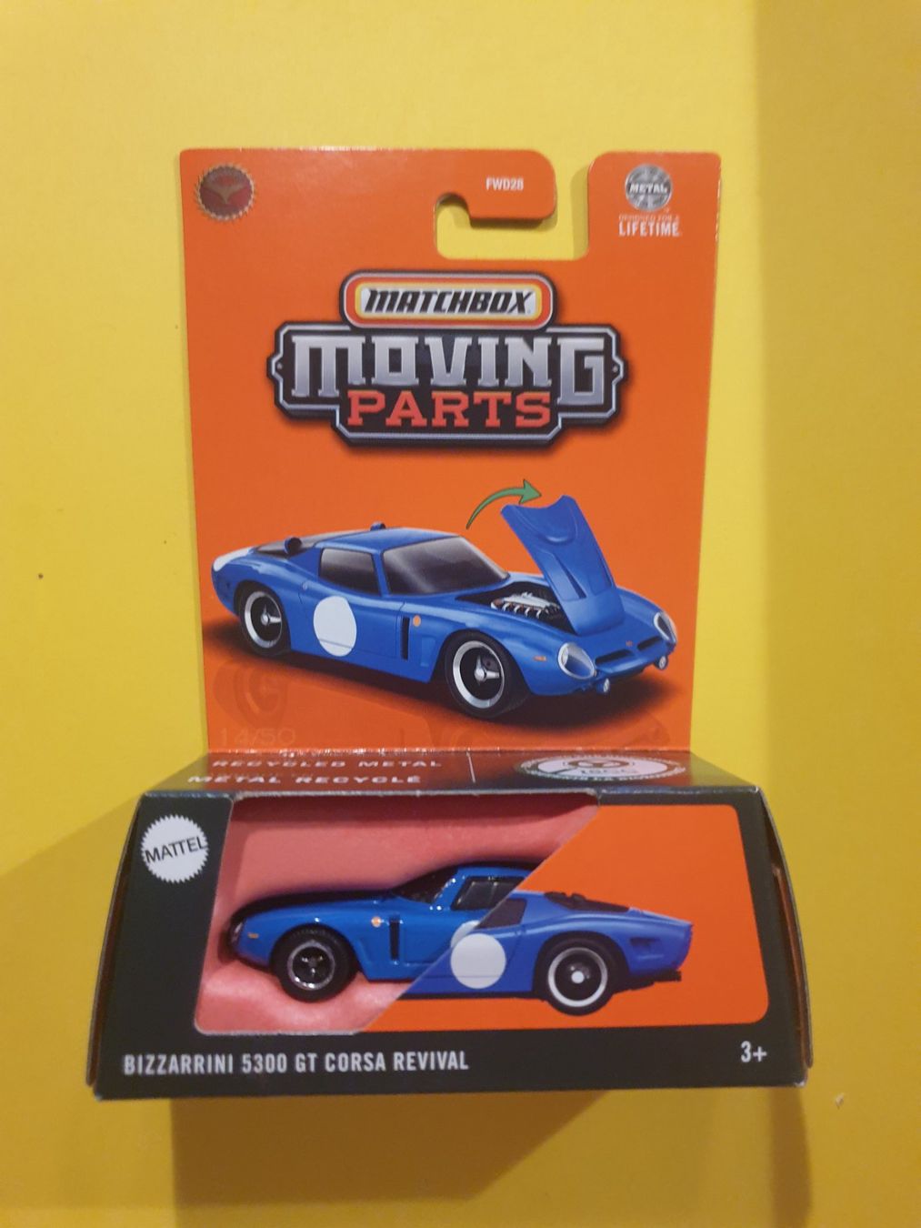 Matchbox Modellautos: Matchbox BIZZARRINI 5300 GT CORSA REVIVAL – Neu und originalverpackt aus Oftringen von Rotor