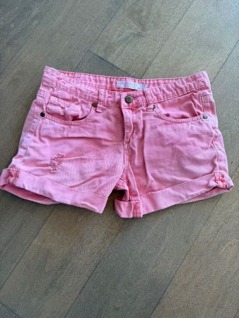 Seafolly Australia - Korallfarbene Hotpants Gr. XS
