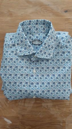 Vincenzo di Ruggiero Hemd Handegemachtes Shirt 38 S Slim fit