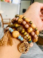 Boho Style Beaded Bracelet Sets: Summer Fashion! ☀️🦋 (50)