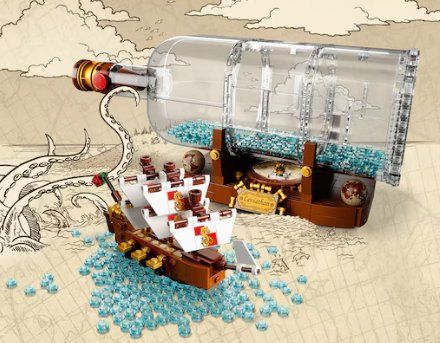 Lego Kit di costruzioni: LEGO Ideas Schiff in der Flasche 21313 – Usato da Boswil venduto da Mier0 2