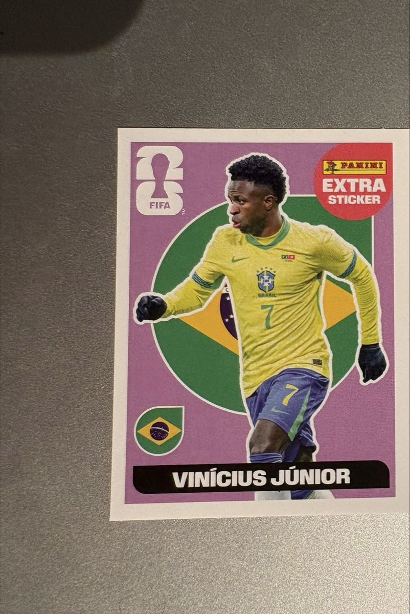 Panini Carte collezionabili: Panini Extra Sticker 2026 - Vinicius Junior – Nuovo (secondo la descrizione) da Dierikon venduto da corinna310