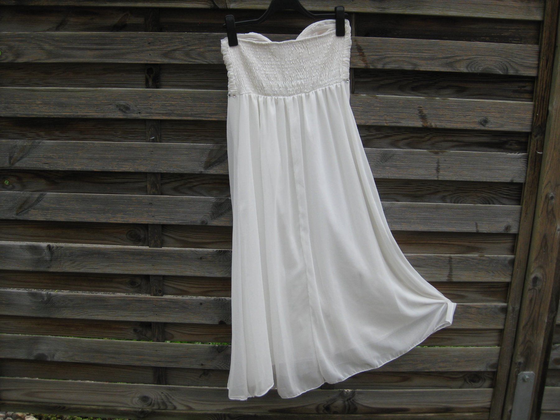 Vestiti: Princess Glitzerkleid weiss Gr.M/L/40/42 – Usato da Steinmaur venduto da Daka36 2