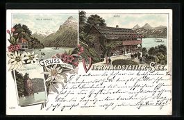 Litho Tellskapelle am Vierwaldstätter-S
