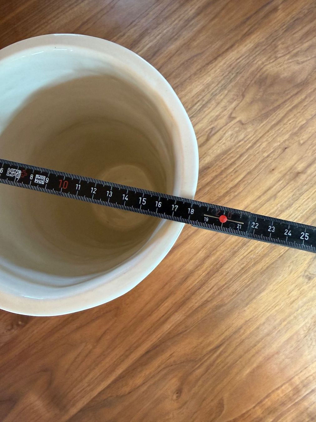 Vasi & Recipienti: Keramikvase mit Muster – Usato da Brütten venduto da Bettina_07 2