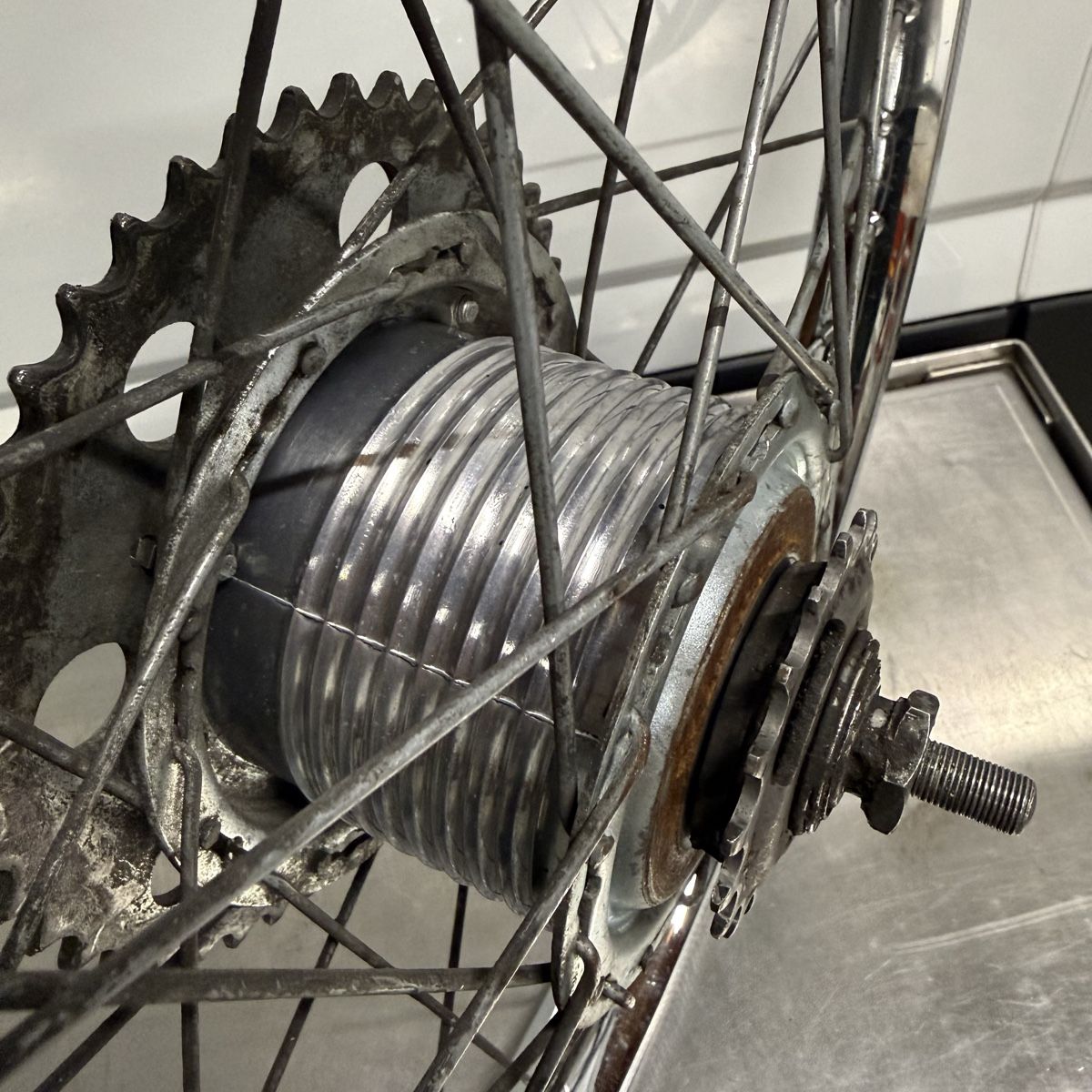 Puch Cerchioni: Puch X30 Speichenräder – Usato da Appenzell Steinegg venduto da abcdefg070 1