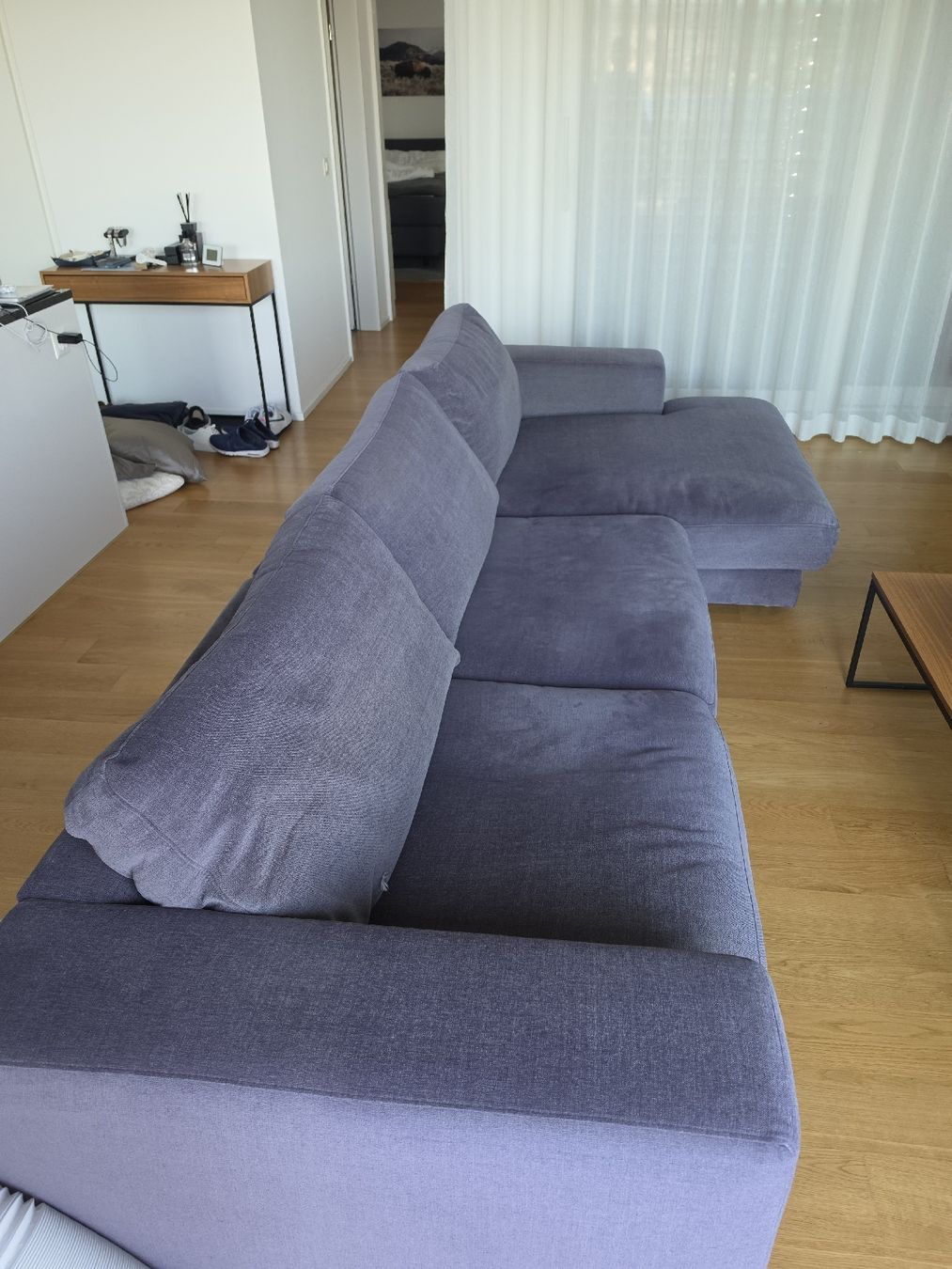 Sofas: Ecksofa grau (2 Teile) – Gebraucht aus Thalwil von Chris23 3