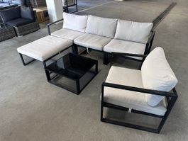 Gartenlounge Alu 6-tlg TOP ZUSTAND Gartenmöbel