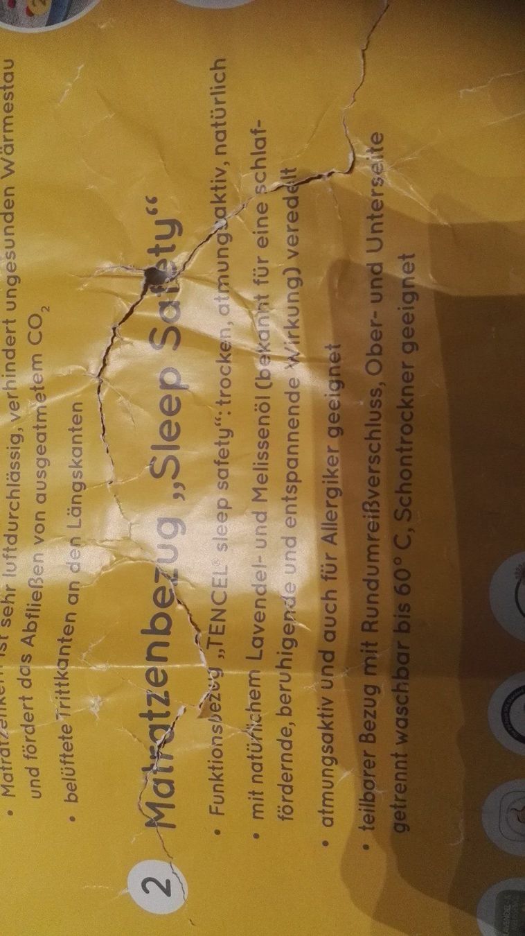 Materassi: Baby Kinder Matratze – Usato da Egolzwil venduto da mobiledeluxe 6