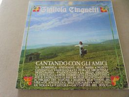 Gigliola CINQUETTI " Cantando con Gli Amici "LP Italien 1971