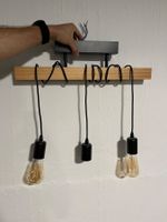 Pendelleuchte Holz
