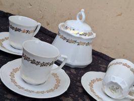 Vintage Kaffeeservice von Winterling Schwarzenbach 21-Teilig