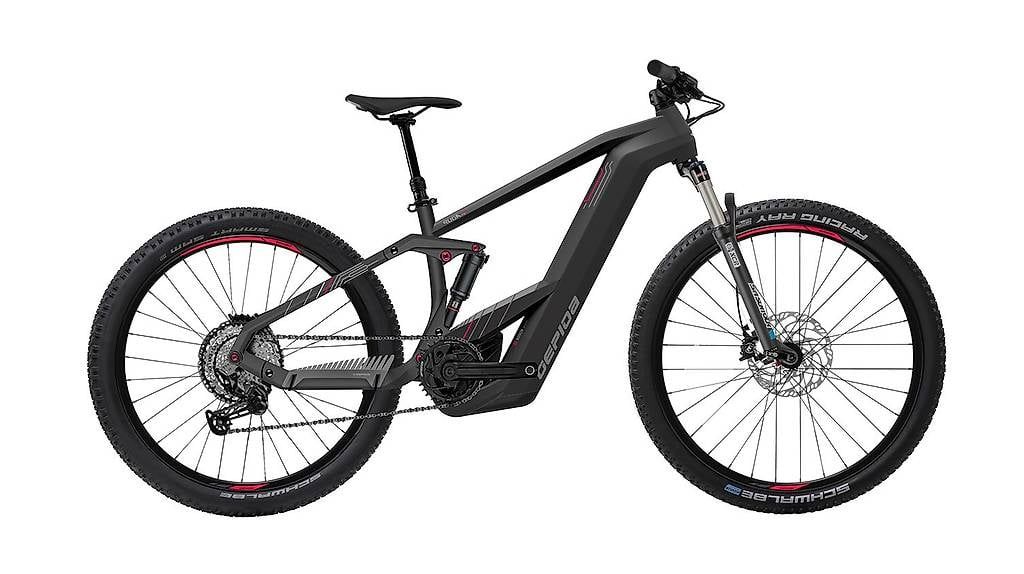 Biciclette: Gepida Ruga Pro FS MATT BLACK/RED – Nuovo e nell'imballaggio originale da Bellinzona venduto da MISTER.BIKE