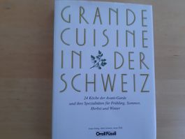 Grande Cuisine in der Schweiz Kochbuch,Top Zustand!