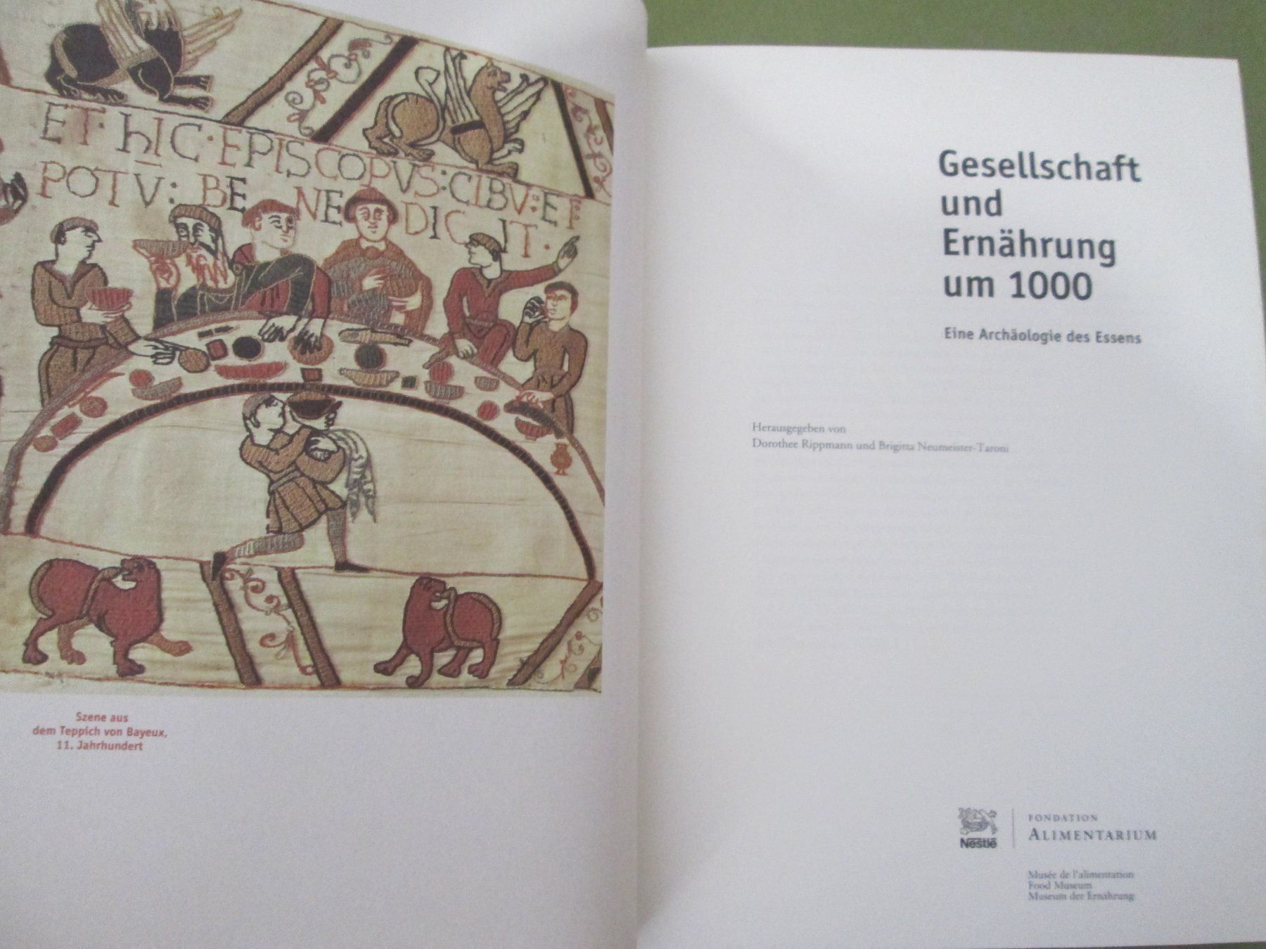 Libri: Gesellschaft und Ernährung um 1000 – Usato da Neuchâtel venduto da Dualseele 1