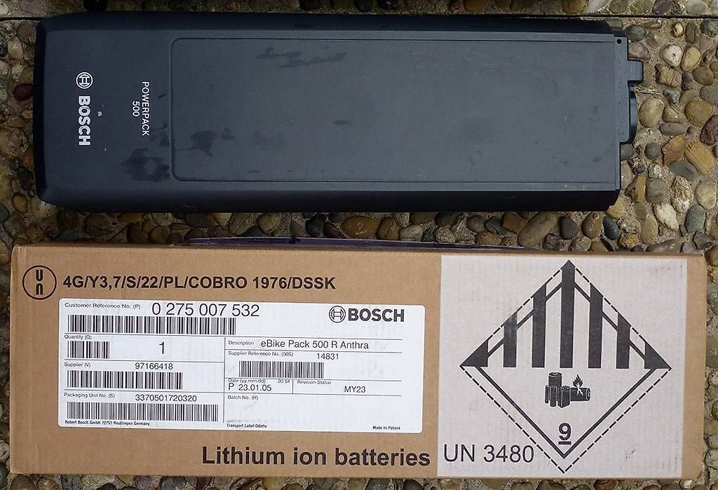 Bosch Batterie: 2 Stück Bosch eBike PowerPack 500 – Usato da Löhningen venduto da Wunderfitz5 3