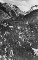Malojapass kehren bei maloja