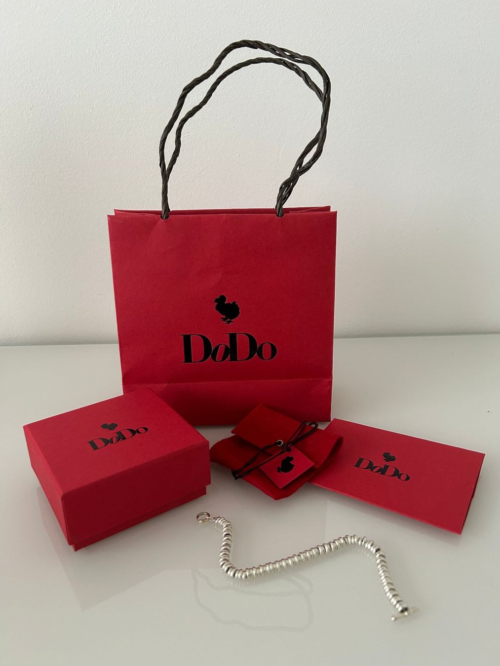 DoDo Bracciali & Braccialetti: BRACCIALE RONDELLE ARGENTO – Nuovo e nell'imballaggio originale da Pregassona venduto da Kyttina