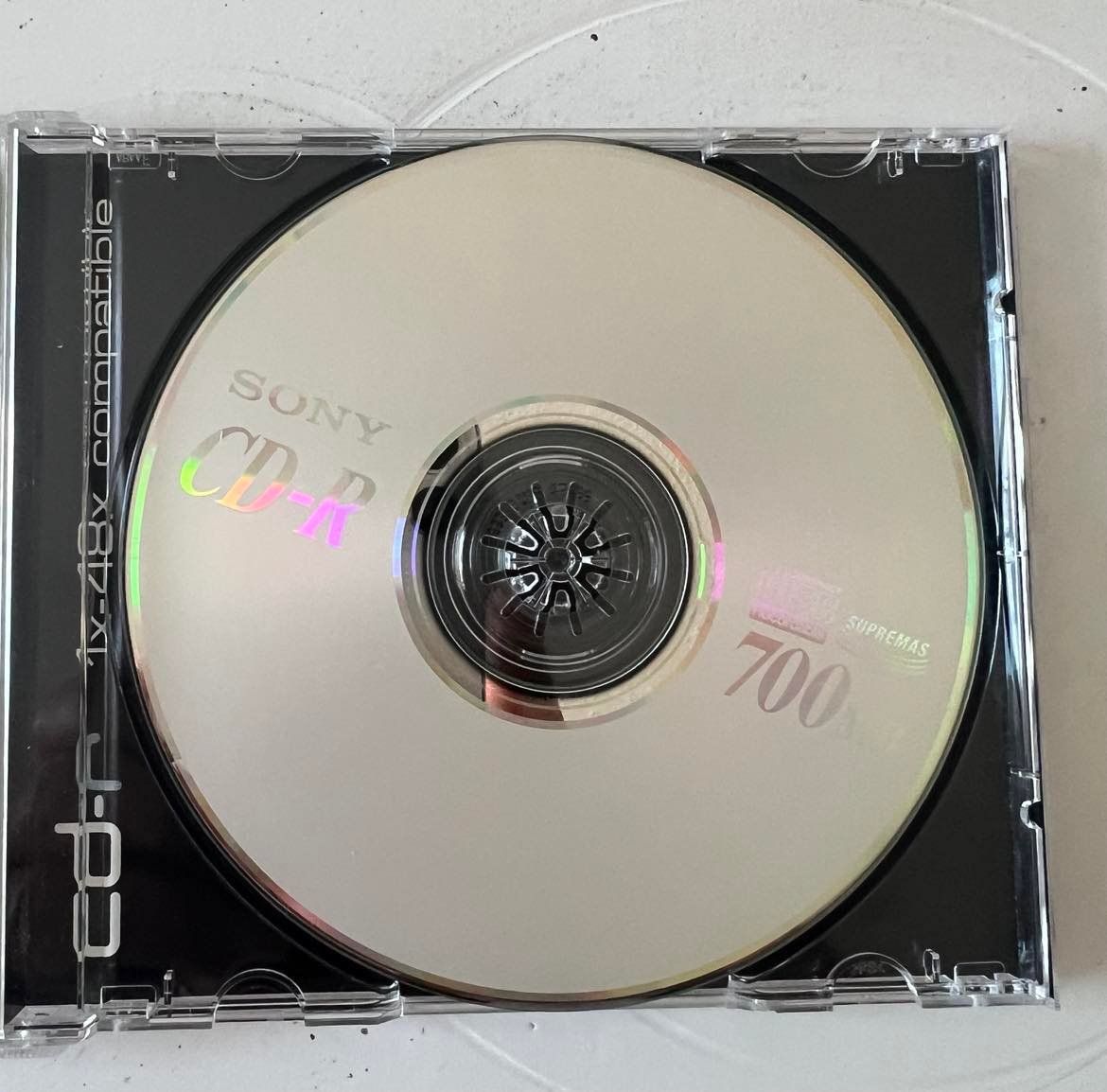 CD & DVD vergini: Sony CD-Rohling 700 MB – Nuovo e nell'imballaggio originale da Kriens venduto da waedu1965 1