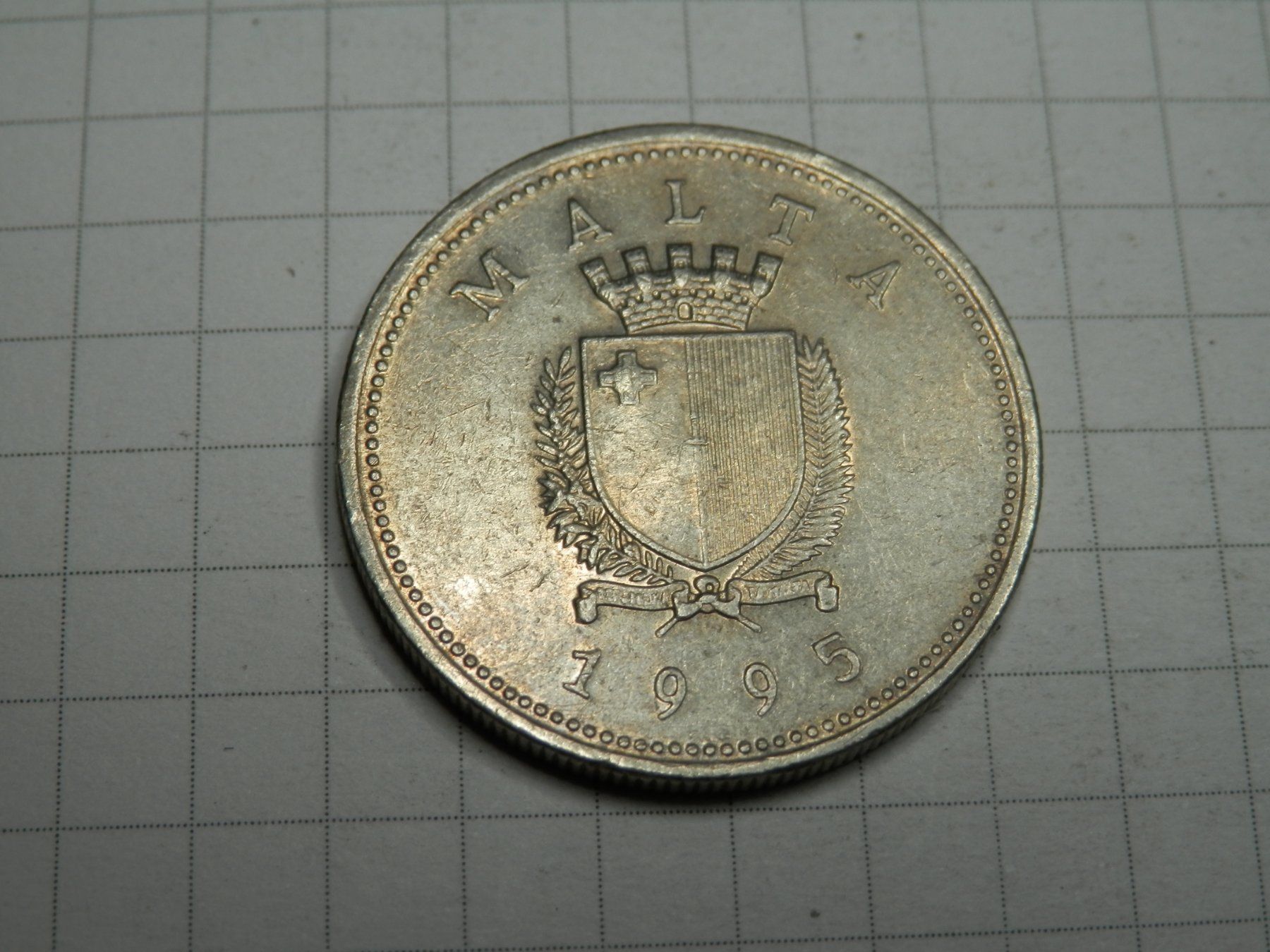 Tutti le monete: Malta 10 Cent, 1995 – Usato da Weiach venduto da weiach81 1