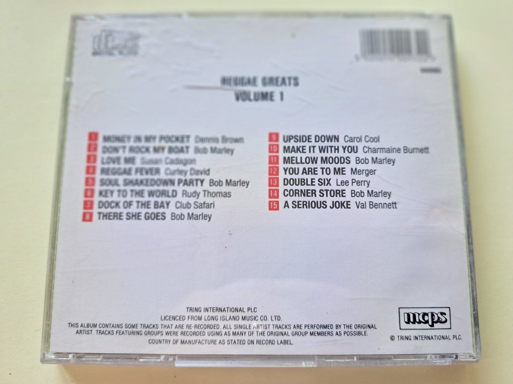 CDs: Cd Reggae Greats volume 1 – D'occasion à Pully par bro_n52j 1